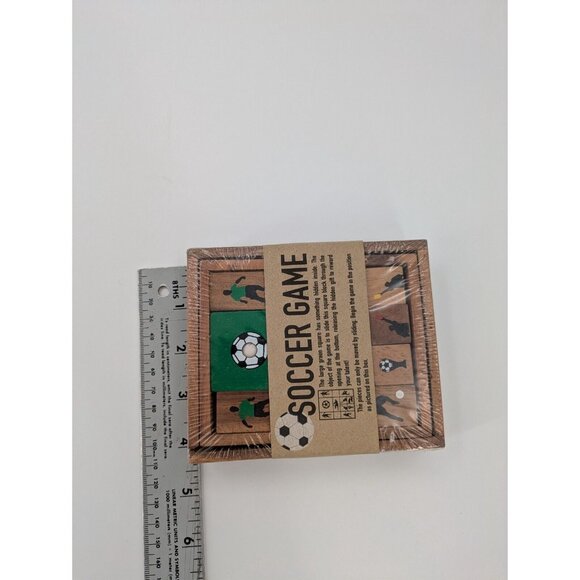 Siam‎ Mandalay Wooden Soccer Game Slide Puzzle - Picture 4 of 4